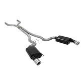 American Thunder Cat-Back Exhaust System Fits 2015-2017 Ford Mustang Gt 5.0L Coupe, 3.0-Inch Stainless Steel Aggressive To Moderate Sound Flowmaster