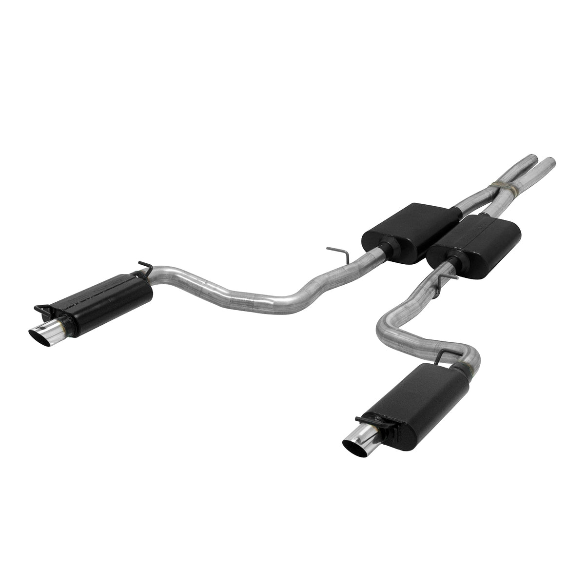 American Thunder Cat-Back Exhaust System 2015-2023 Dodge Challenger Sxt With 3.6L Engine Aggressive To Moderate Sound Flowmaster