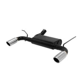 Force Ii Axle-Back Exhaust System Fits 2007-2011 Jeep Wrangler 2 Door And 4 Door With 3.8L Engine Moderate Sound Flowmaster