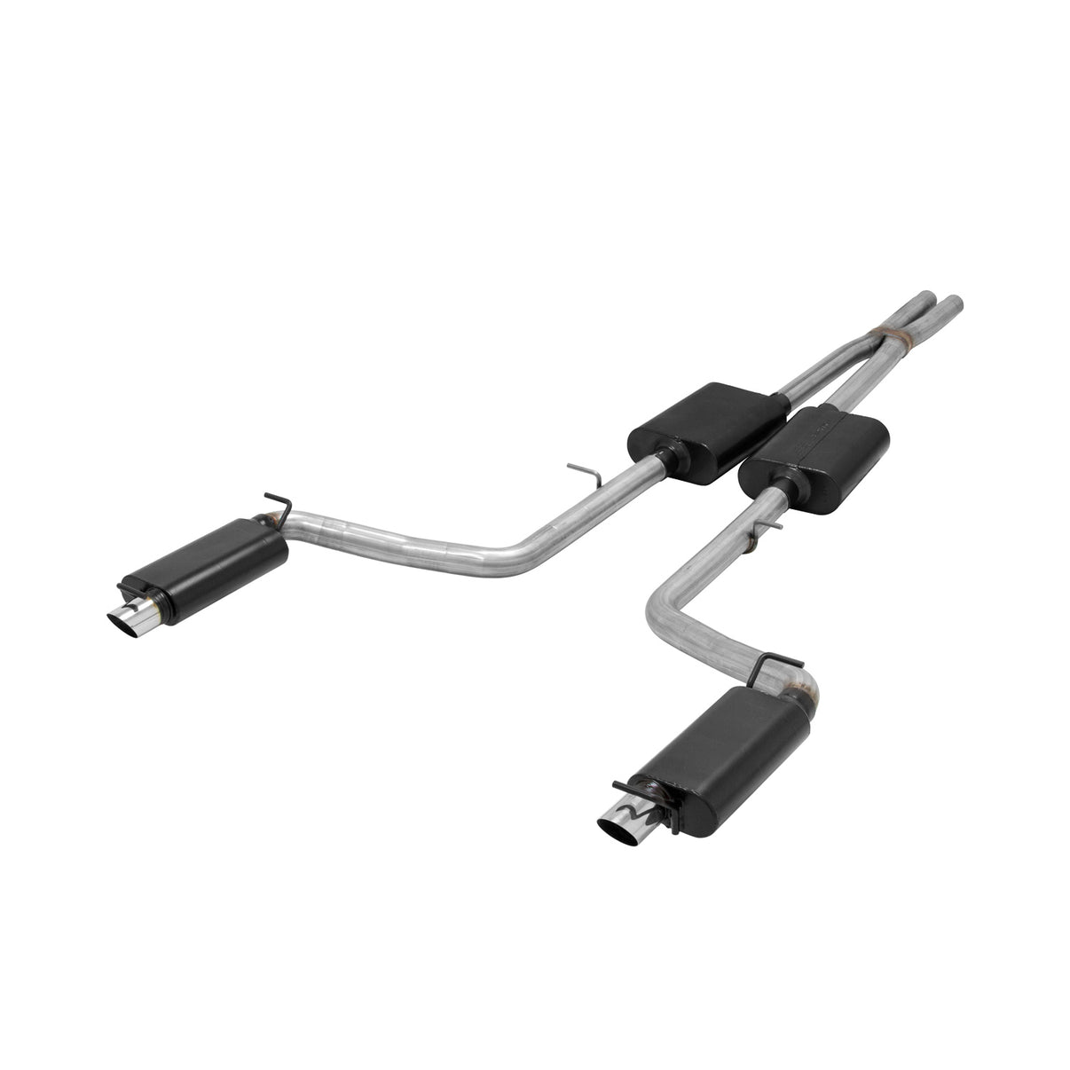 American Thunder Cat-Back Exhaust System 2015-2023 Dodge Charger Se, Sxt & Chrysler 300S With 3.6L Engine Fits 2Wd And Awd Models With Rectangular Exhaust Bezels Aggressive To Moderate Sound Flowmaster