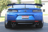 American Thunder Axle-Back Exhaust System Fits 2016-2024 Camaro Ss, Zl1 With 6.2L Engine With Factory Npp Exhaust Option Aggressive Sound Flowmaster