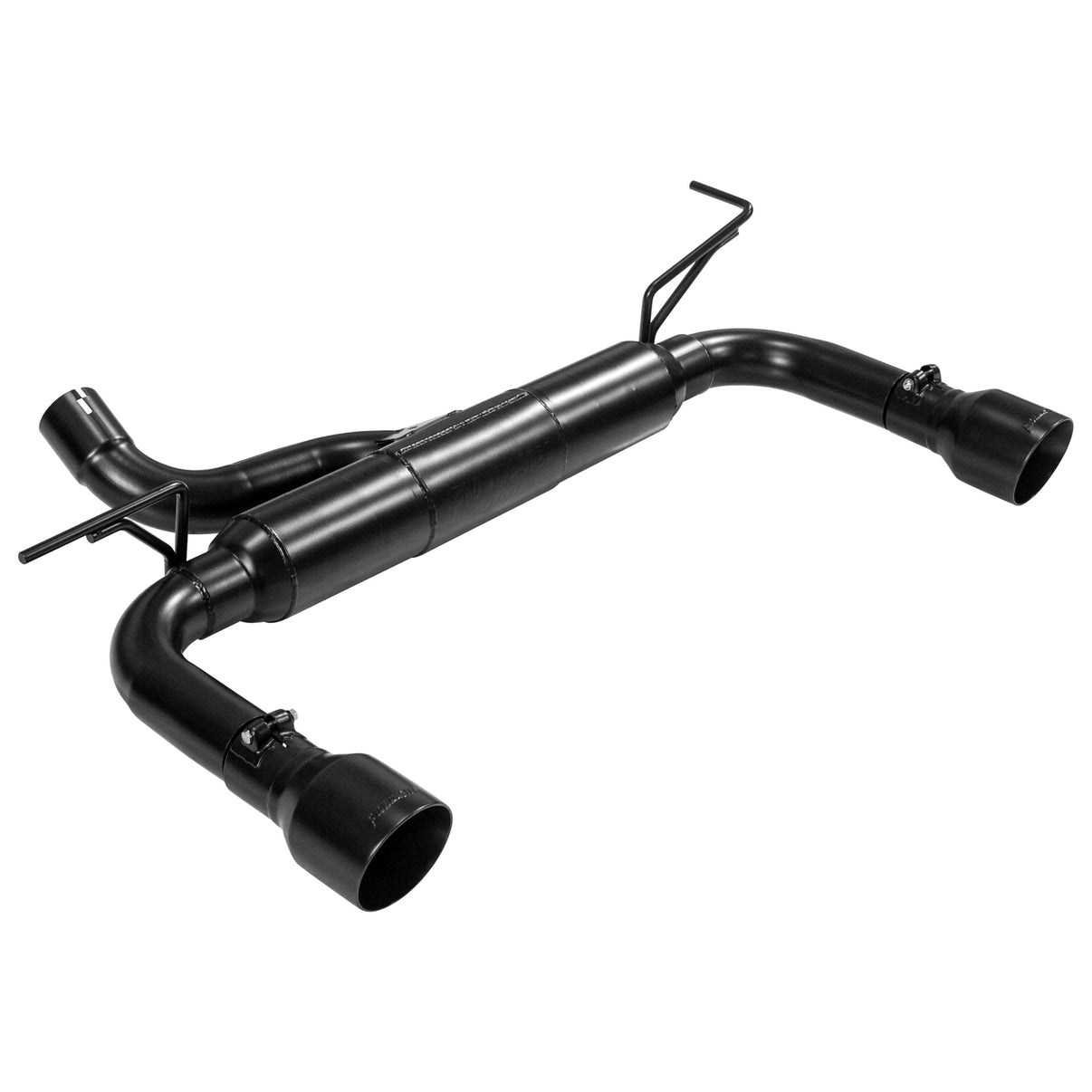 Outlaw Axle-Back Exhaust System Fits 2012-2018 Jeep Wrangler Jk 2/4 Door With 3.6L Engine Aggressive To Moderate Sound Flowmaster