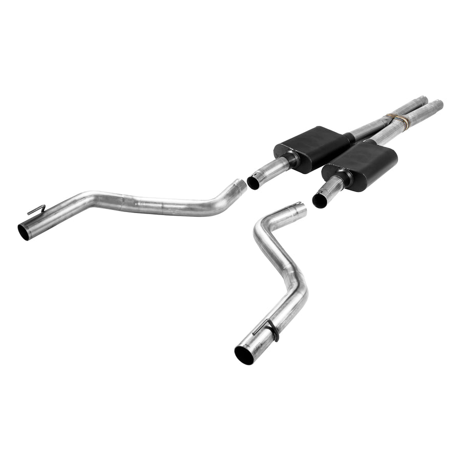 American Thunder Cat-Back Exhaust System 2017-2023 Dodge Charger R/T, Daytona Models With The 5.7L Hemi Engine And Integrated Rear Exhaust Bezels Aggressive To Moderate Sound Flowmaster