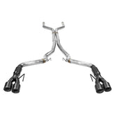 Outlaw Cat-Back Exhaust System Fits 2018-2023 Mustang Gt 5.0L Coupes & Convertibles Without Factory Active Performance Exhaust Valves. 3.00-Inch With Carbon Fiber Tips Aggressive Sound Flowmaster