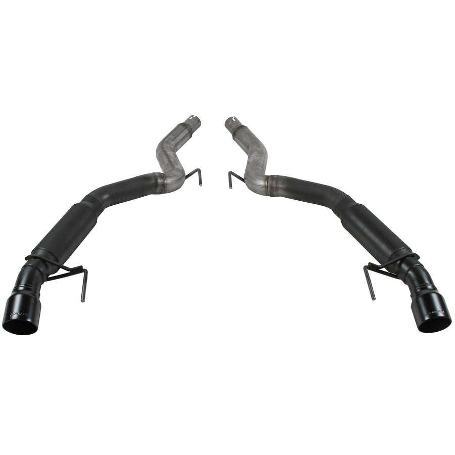 Outlaw Axle-Back Exhaust System Fits 2015-2023 Ford Mustang, 2.3L Ecoboost & 3.7L. Both Coupes And Convertible Aggressive Sound Flowmaster