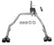 American Thunder Cat-Back Exhaust System Fits 2019-2023 Silverado/Sierra 1500 With 6.2L Engine Aggressive To Moderate Sound Flowmaster