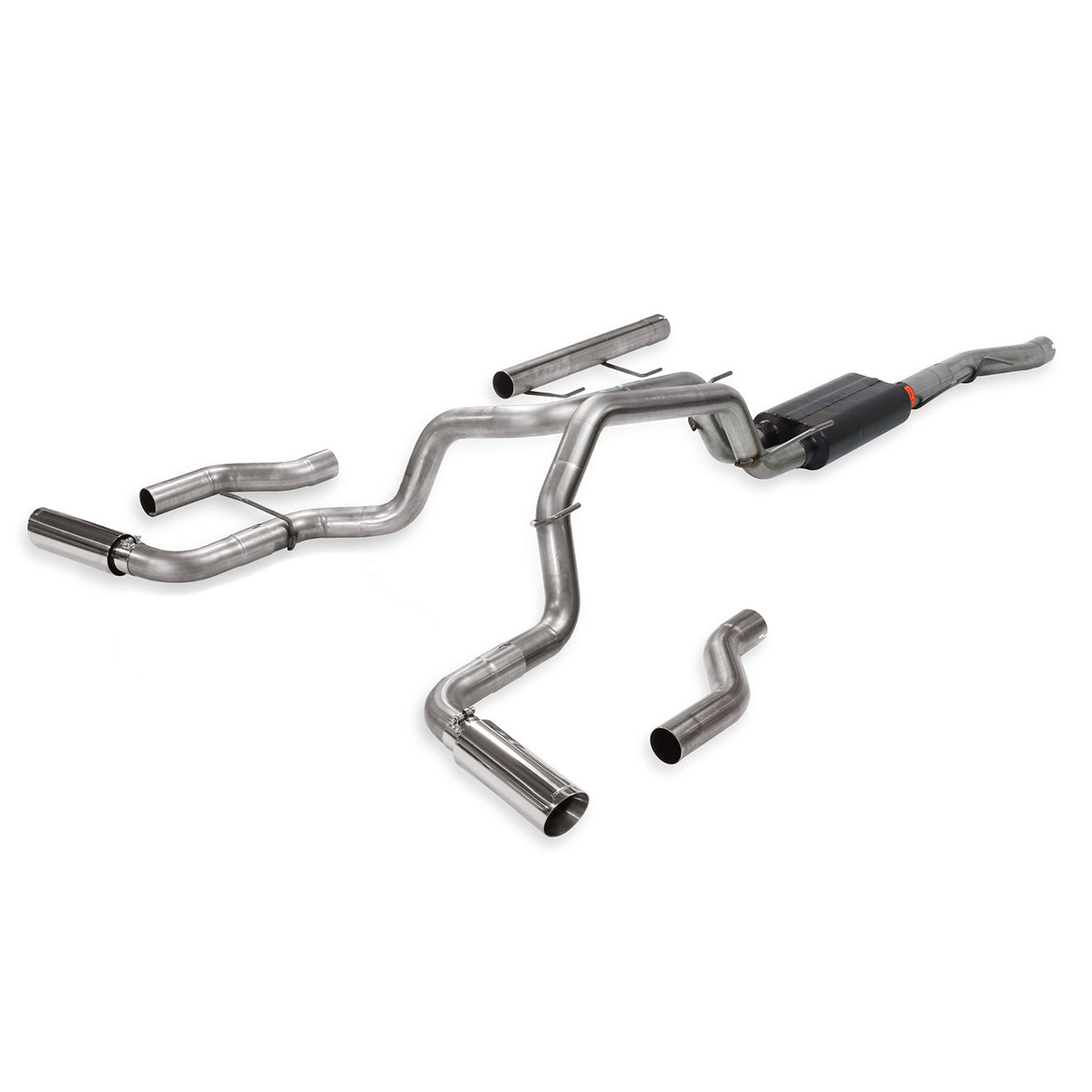 American Thunder Cat-Back Exhaust System Fits 2014-2024 Ram 3500 Crew Cab & Megacab Trucks, 6.4L Engine With Single Or Dual Rear Wheels Aggressive To Moderate Sound Flowmaster