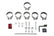 American Thunder Cat-Back Exhaust System Fits 2020-2026 GM 2500Hd/3500Hd With 6.6L Gas Engine, Crew Cab/Short Bed, Dual Out Rear/Dual Out Side, Polished Tips Aggressive To Moderate Sound Flowmaster