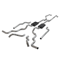 American Thunder Crossmember-Back Exhaust System Fits 1967-1972 Chevrolet/Gmc K10, K15/K1500, K20, K25/K2500 4Wd Trucks With V8 Engines, 2.50 Inch 409 Stainless Steel Flowmaster