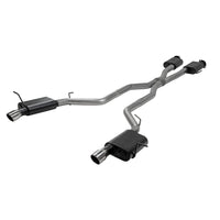 American Thunder Cat-Back Exhaust System Fits 2018-2024 Dodge Durango 6.4-Liter, American Thunder Cat-Back 3.0-Inch Stainless Steel Exhaust System, 4.00-Inch Polished Tips, Dual Out Rear Exit Flowmaster