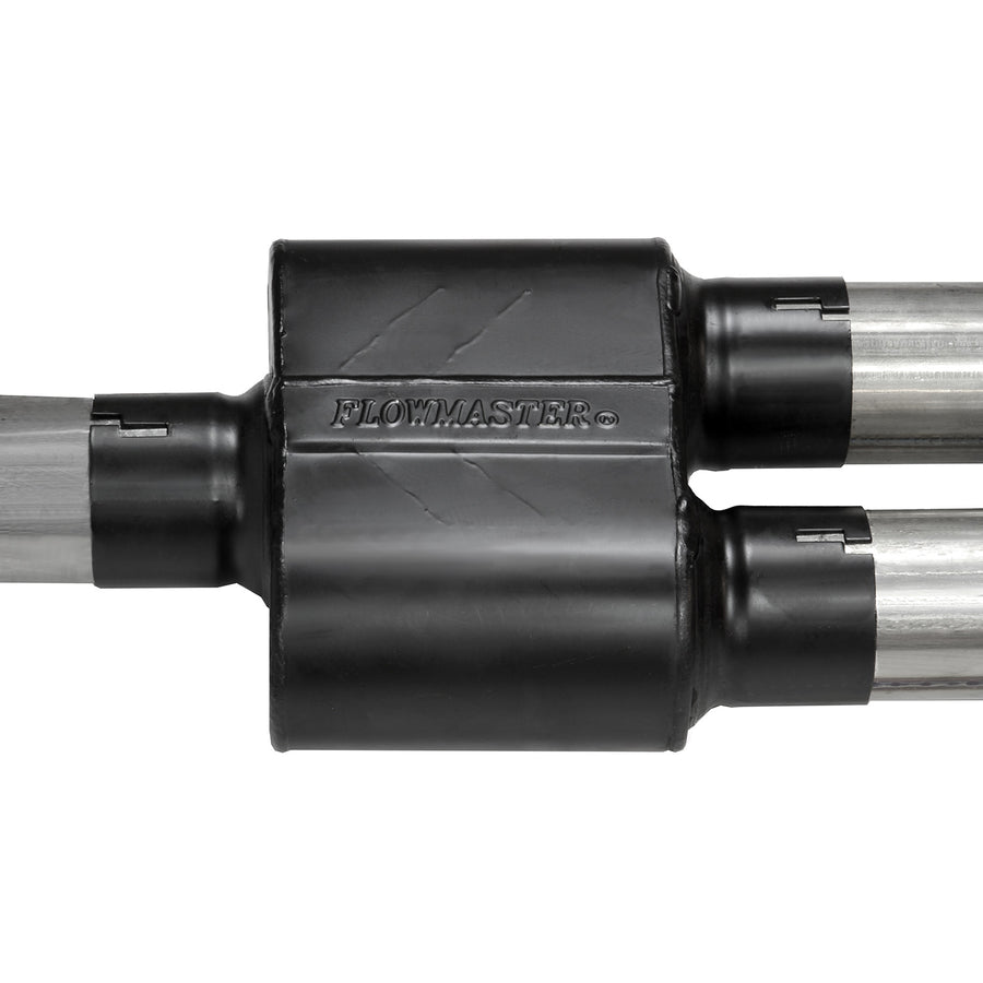 Outlaw Cat-Back Exhaust System Fits 2021-2025 Ford F-150 2.7L, 3.5L, 5.0L, 3.0 Inch Outlaw Dual Exit Stainless Steel Cat-Back Exhaust System Flowmaster