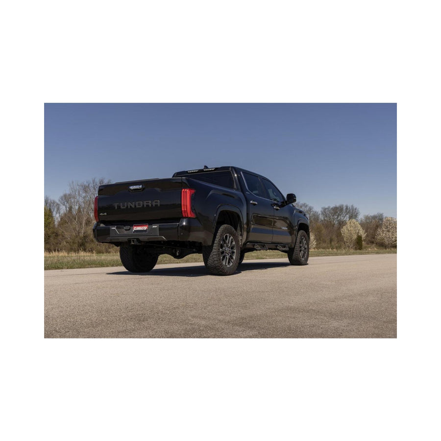 Outlaw Extreme Cat-Back Exhaust System Fits 2022-2025 Toyota Tundra 3.4-Liter, Cat-Back, Single Out Dump Exit, Outlaw Extreme Stainless Steel Exhaust System Flowmaster