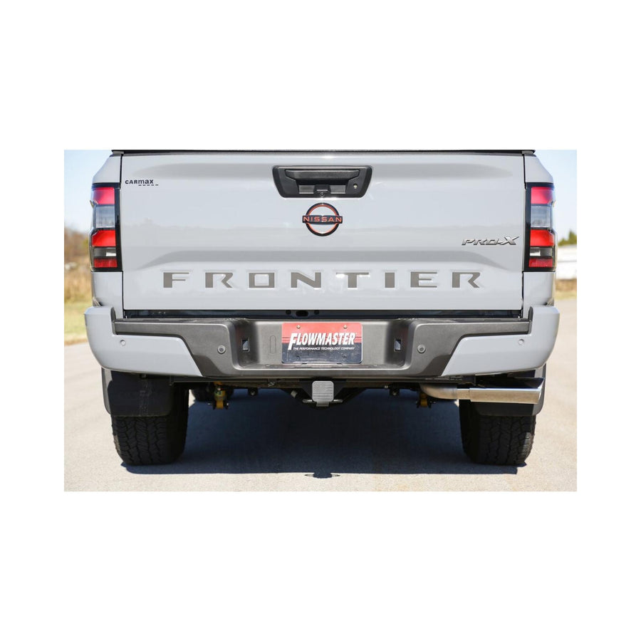 American Thunder Cat-Back Exhaust System Fits 2022-2025 Nissan Frontier 3.8-Liter, American Thunder Cat-Back 3.0 Inch Stainless Steel Exhaust System Flowmaster