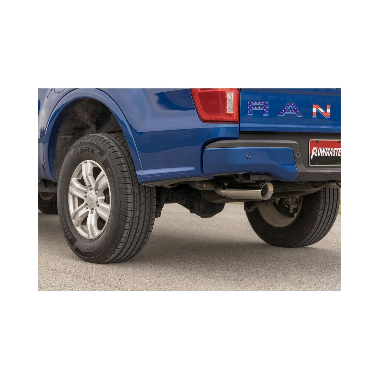 American Thunder Cat-Back Exhaust System Fits 2019-2023 Ford Ranger 2.3-Liter, American Thunder, Cat-Back Dual Exit 2.5-Inch Stainless Steel Exhaust System Flowmaster