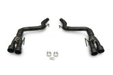 Outlaw Axle-Back Exhaust System Fits 2024-2026 Ford Mustang Gt 5.0-Liter And Ecoboost 2.3-Liter, Outlaw Axle-Back 3.0-Inch Stainless Steel Exhaust System, 4.0-Inch Black Quad Tips With Valves Flowmaster