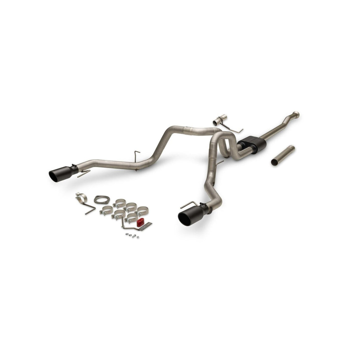 American Thunder Cat-Back Exhaust System Fits 2021-2025 Ford F-150 With 2.7, 3.5 And 5.0-Liter, Including Powerboost Hybrid Models Flowmaster