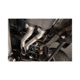 American Thunder Cat-Back Exhaust System Fits 2024-2025 Toyota Tacoma 2.4-Liter, All Wheelbases, American Thunder Dual Out Rear Or Side Exit, Cat-Back Exhaust System, Stainless Steel – Aggressive To Moderate Sound Flowmaster