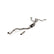 American Thunder Cat-Back Exhaust System Fits 2024-2025 Toyota Tacoma 2.4-Liter, All Wheelbases, American Thunder Dual Out Rear Or Side Exit, Cat-Back Exhaust System, Stainless Steel – Aggressive To Moderate Sound Flowmaster