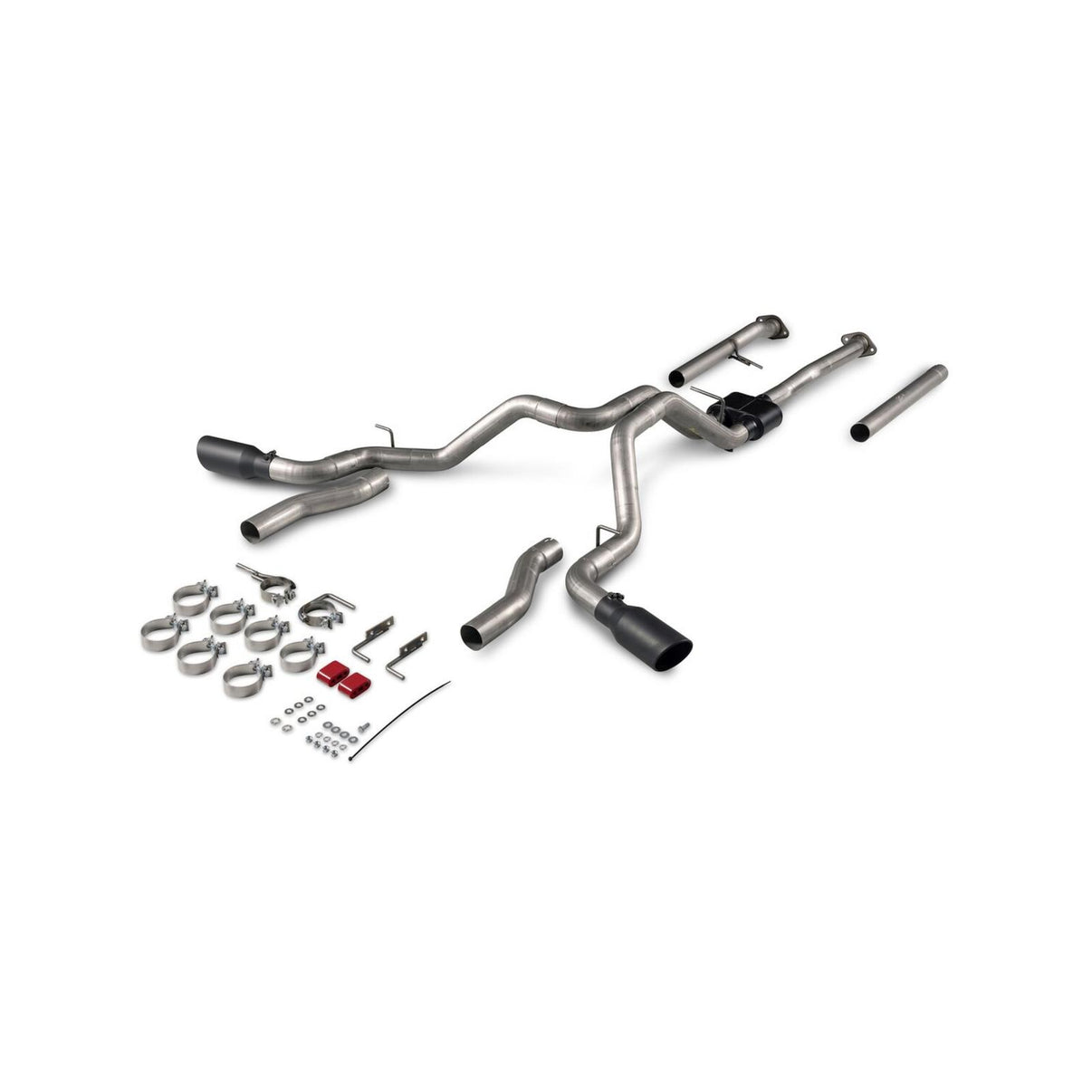 Outlaw Cat-Back Exhaust System Fits 1994-1995 GM 1500/2500 Ld Trucks With 5.0/5.7-Liter, Dual Rear/Side Exit, Stainless Steel Exhaust System Flowmaster