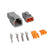 MSD Deutsch Connector 2-Pin 12-14 Gauge Supplied With Terminals, Seals, And Housings MSD Ignition