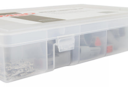 MSD Deutsch Connector Kit 360 Piece Deutsch Connector Kit Comes With 2, 3, 4, 6, 8 And 12 Pole Housings And Pins W/Seals MSD Ignition
