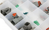 MSD Deutsch Connector Kit 360 Piece Deutsch Connector Kit Comes With 2, 3, 4, 6, 8 And 12 Pole Housings And Pins W/Seals MSD Ignition