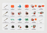MSD Deutsch Connector Kit 360 Piece Deutsch Connector Kit Comes With 2, 3, 4, 6, 8 And 12 Pole Housings And Pins W/Seals MSD Ignition