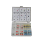 MSD Solder Sleeve Wire Splice Kit 42 Piece Solder Sleeve Splice Heat Shrink Kit, White, Red, Blue And Yellow With 2:1 Shrink Ratio MSD Ignition