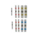 MSD Solder Sleeve Wire Splice Kit 42 Piece Solder Sleeve Splice Heat Shrink Kit, White, Red, Blue And Yellow With 2:1 Shrink Ratio MSD Ignition