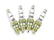 HP Copper Spark Plug Shorty 14MM Thread .460 In Reach Tapered Seat 2 Pack Of 0576S-4 (8 Spark Plugs) ACCEL
