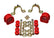 Energy Suspension GM 4Wd Front Sway Bar - 33Mm - Red