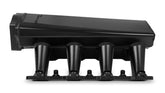 Hi-Ram Sheet Metal Fabricated Intake Manifold GM Ls1/Ls2/Ls6 92Mm Throttle Body Opening + Fuel Rail Kit Black With Logo Mounting Provision For Map Sensor On Rear Of Intake Plenum Use GM #12592525 Or Equivalent. Sniper EFI