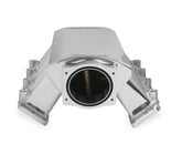 Sheet Metal Fabricated Intake Manifold GM Ls1/Ls2/Ls6 Hi-Ram Sheet Metal Fabricated Intake Manifold Ls1/Ls2/Ls6 102Mm Throttle Body Opening + Fuel Rail Kit Silver With Logo Sniper EFI
