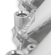 Sheet Metal Fabricated Intake Manifold GM Ls1/Ls2/Ls6 Hi-Ram Sheet Metal Fabricated Intake Manifold Ls1/Ls2/Ls6 102Mm Throttle Body Opening + Fuel Rail Kit Silver With Logo Sniper EFI