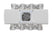 Sheet Metal Fabricated Intake Manifold GM Ls1/2/6 Hi-Ram Sheet Metal Fabricated Intake Manifold Ls1/Ls2/Ls6 Single Plane EFI + Fuel Rail Kit Silver With Logo Sniper EFI