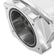 Low-Profile Sheet Metal Fabricated Intake Manifold GM Ls1/Ls2/Ls6 Hi-Ram 92Mm Throttle Body Opening + Fuel Rail Kit Silver With Logo Low Profile Mounting Provision For Map Sensor On Rear Of Intake Plenum Use GM #12592525 Sniper EFI