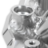 Low-Profile Sheet Metal Fabricated Intake Manifold GM Ls1/Ls2/Ls6 Hi-Ram 92Mm Throttle Body Opening + Fuel Rail Kit Silver With Logo Low Profile Mounting Provision For Map Sensor On Rear Of Intake Plenum Use GM #12592525 Sniper EFI