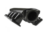 Hi-Ram Low-Profile Sheet Metal Fabricated Intake Manifold GM Ls1/Ls2/Ls6 92Mm Throttle Body Opening + Fuel Rail Kit Black With Logo Low Profile Mounting Provision For Map Sensor On Rear Of Intake Plenum Use GM #12592525 Sniper EFI
