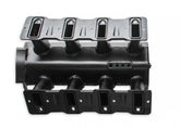 Hi-Ram Low-Profile Sheet Metal Fabricated Intake Manifold GM Ls1/Ls2/Ls6 92Mm Throttle Body Opening + Fuel Rail Kit Black With Logo Low Profile Mounting Provision For Map Sensor On Rear Of Intake Plenum Use GM #12592525 Sniper EFI