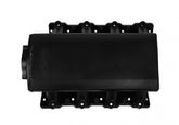 Hi-Ram Low-Profile Sheet Metal Fabricated Intake Manifold GM Ls1/Ls2/Ls6 102Mm Throttle Body Opening + Fuel Rail Kit Black With Logo Low Profile Mounting Provision For Map Sensor On Rear Of Intake Plenum Use GM #12592525 Sniper EFI