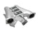 Fabricated Intake Manifold Dual Plenum 92Mm Ls1/2/6, Rail Kit Dual Plenum Inch Intake Manifold 92Mm Throttle Body Bore For GM Ls1/2/6 Engines (Includes Installation Kit, And Fuel Rail Kit) Silver Finish Sniper EFI