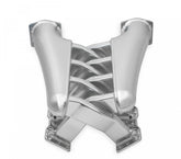 Fabricated Intake Manifold Dual Plenum 92Mm Ls1/2/6, Rail Kit Dual Plenum Inch Intake Manifold 92Mm Throttle Body Bore For GM Ls1/2/6 Engines (Includes Installation Kit, And Fuel Rail Kit) Silver Finish Sniper EFI