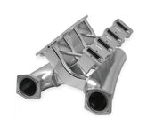 Fabricated Intake Manifold Dual Plenum 92Mm Ls1/2/6, Rail Kit Dual Plenum Inch Intake Manifold 92Mm Throttle Body Bore For GM Ls1/2/6 Engines (Includes Installation Kit, And Fuel Rail Kit) Silver Finish Sniper EFI