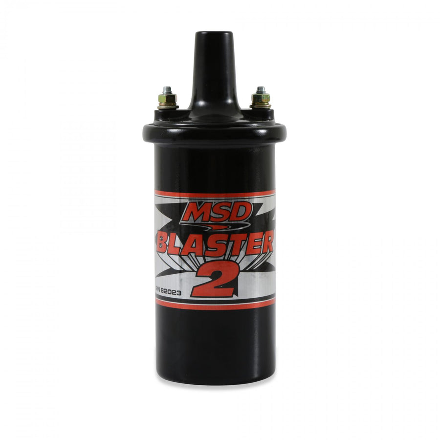 MSD Ignition Coil Blaster 2 Black Universal Use With An MSD Ignition Box MSD Ignition