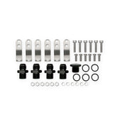 Fabricated Intake Manifold Dual Plenum 102Mm Ls1/2/6, Rail Kit Dual Plenum Inch Intake Manifold 102Mm Throttle Body Bore For GM Ls1/2/6 Engines (Includes Installation Kit, And Fuel Rail Kit) Silver Finish Sniper EFI