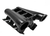 Fabricated Intake Manifold Dual Plenum 102Mm Rail Kit Throttle Body Bore For GM Ls1/2/6 Engines (Includes Installation Kit, And Fuel Rail Kit) Black Finish Sniper EFI