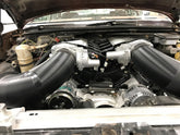 Fabricated Intake Manifold Dual Plenum 102Mm Rail Kit Throttle Body Bore For GM Ls1/2/6 Engines (Includes Installation Kit, And Fuel Rail Kit) Black Finish Sniper EFI
