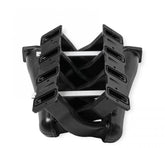 Fabricated Intake Manifold Dual Plenum 102Mm Rail Kit Throttle Body Bore For GM Ls1/2/6 Engines (Includes Installation Kit, And Fuel Rail Kit) Black Finish Sniper EFI