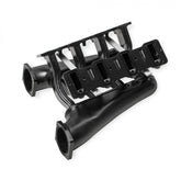 Fabricated Intake Manifold Dual Plenum 102Mm Rail Kit Throttle Body Bore For GM Ls1/2/6 Engines (Includes Installation Kit, And Fuel Rail Kit) Black Finish Sniper EFI