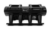 Sheet Metal Fabricated Intake Manifold GM Ls1/2/6 Hi-Ram Sheet Metal Fabricated Intake Manifold Ls1/Ls2/Ls6 Single Plane Dual Quad Carbureted Black With Logo Sniper EFI